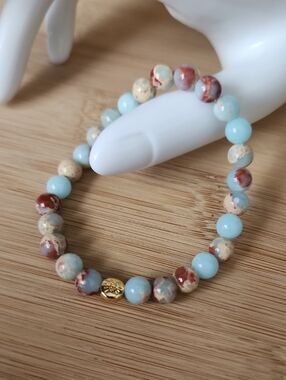 🆕️Impression Jasper Evil Eye Braclet